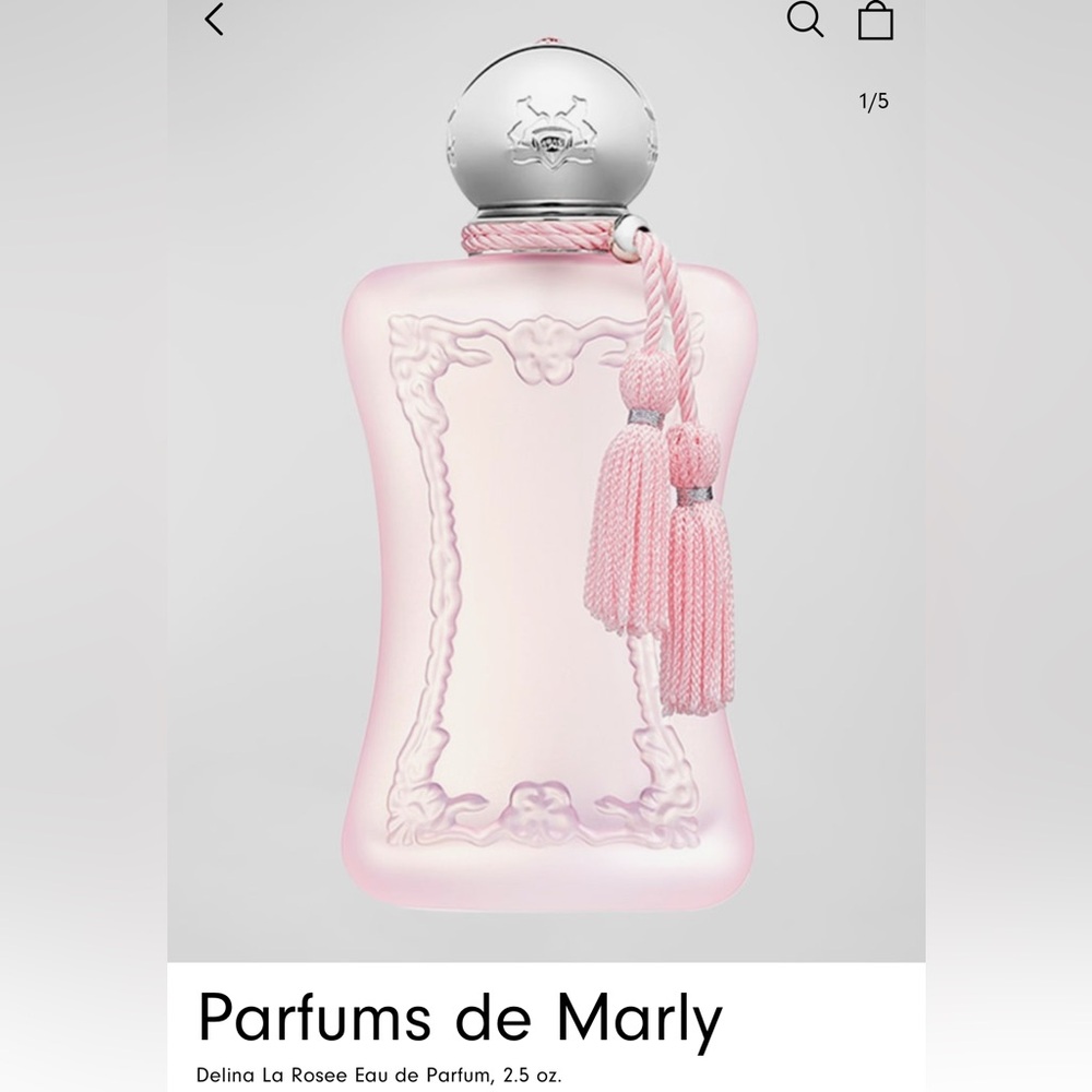 Luxurious Pink Fragrance brand new in box with plastic